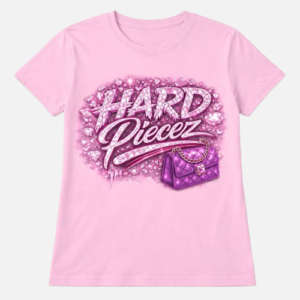 Hard Piecez Women Pink Luxe Tee